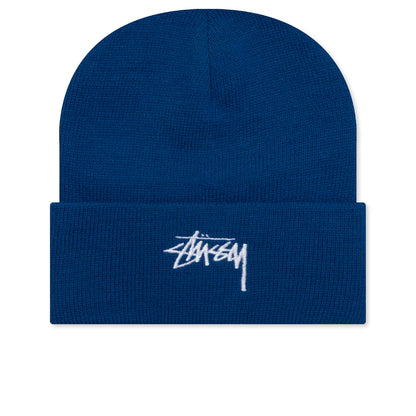 Stock Cuff Beanie - Dark Blue