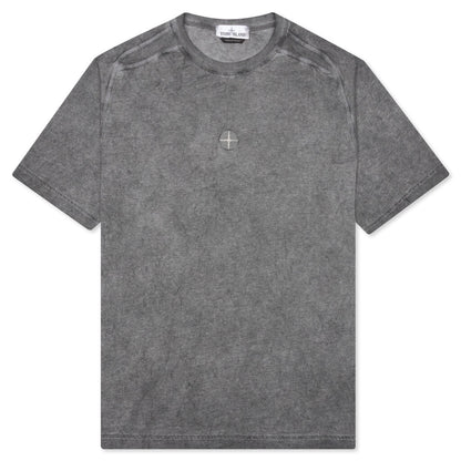 22993 S/S T-Shirt - Melange Black