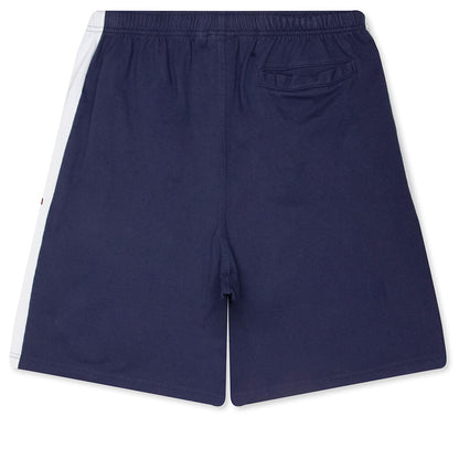 Stripe Jersey Short - Blue
