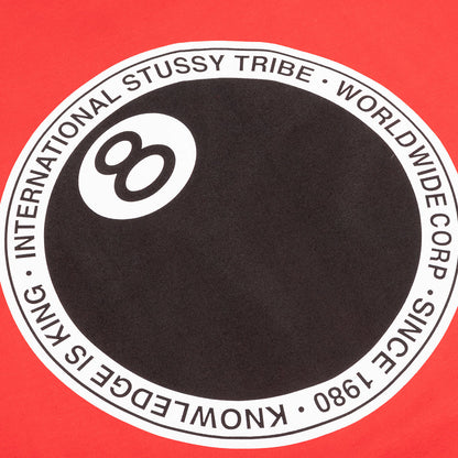 8 Ball Dot Tee - Red