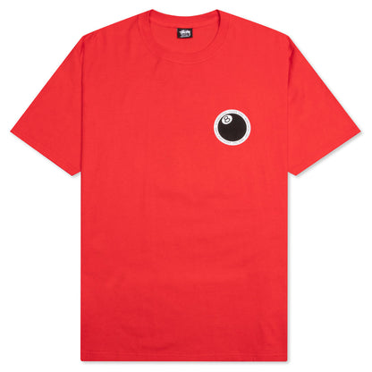 8 Ball Dot Tee - Red