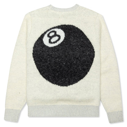 8 Ball Heavy Brushed Mohair Sweater - Cream