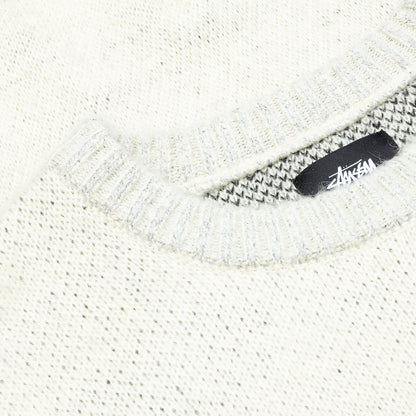 8 Ball Heavy Brushed Mohair Sweater - Cream