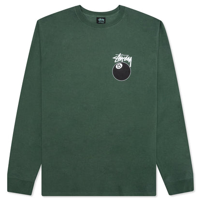 8 Ball Pigment Dyed L/S Tee - Pine