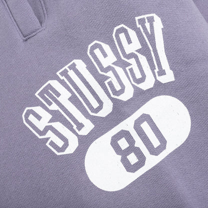 Stussy 80 Fleece Pant - Ash Purple