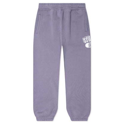 Stussy 80 Fleece Pant - Ash Purple