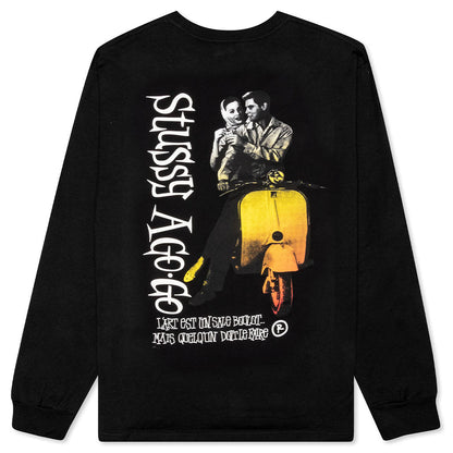 A Go-Go L/S Tee - Black