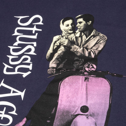 A Go-Go L/S Tee - Navy