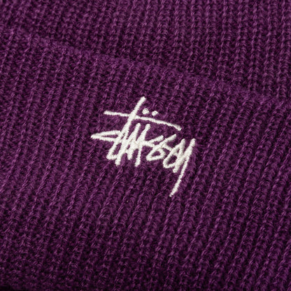 Basic Cuff Beanie - Purple
