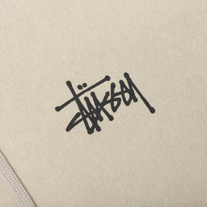 Basic Stussy Hoodie - Khaki