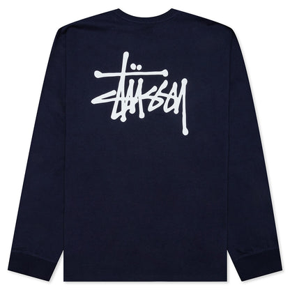 Basic L/S Tee - Navy