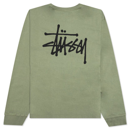 Basic Pigment Dyed L/S Tee - Artichoke
