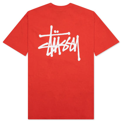 Basic Pigment Dyed Tee - Tomato