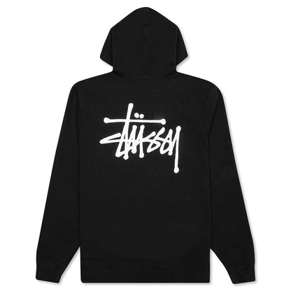Basic Zip Hoodie - Black