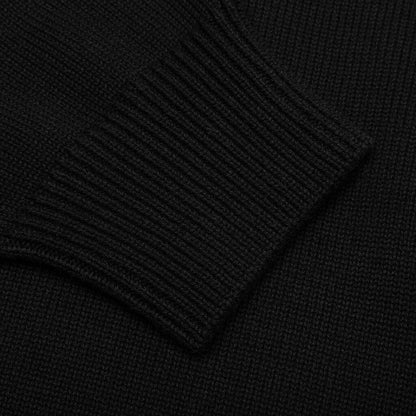 Bent Crown Sweater - Black