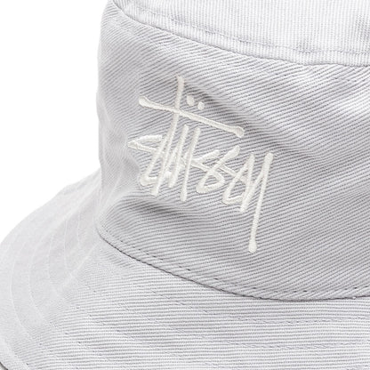 Big Logo Twill Bucket Hat - Ice Blue