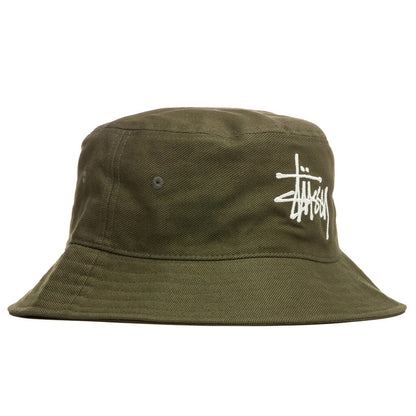 Big Logo Twill Bucket Hat - Olive