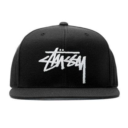Big Stock High Crown Cap - Black