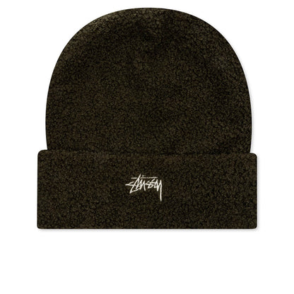 Boucle Fleece Beanie - Forest