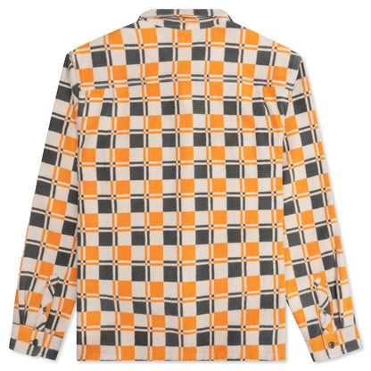 Brent Plaid L/S Shirt - Tan