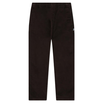 Brushed Beach Pant - Espresso