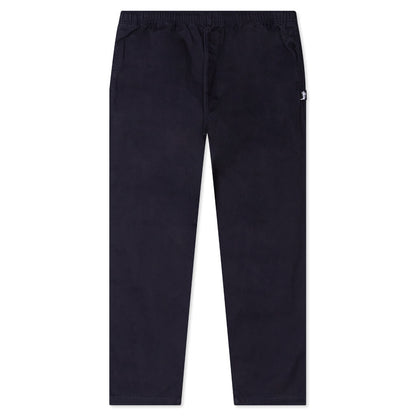 Brushed Beach Pant - Navy