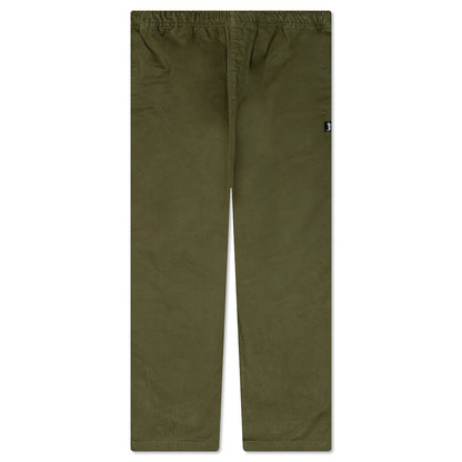 Brushed Beach Pant - Olive