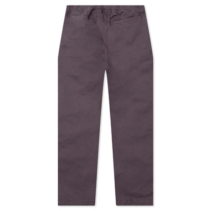 Brushed Beach Pant - Wine