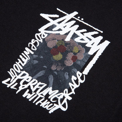 Camellias Pigment Dyed Tee - Black