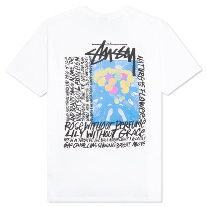 Camellias Pigment Dyed Tee - Natural