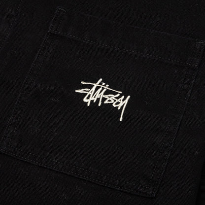 Canvas Chore Jacket - Black