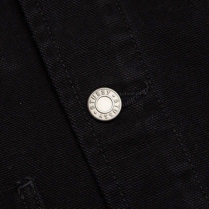 Canvas Chore Jacket - Black
