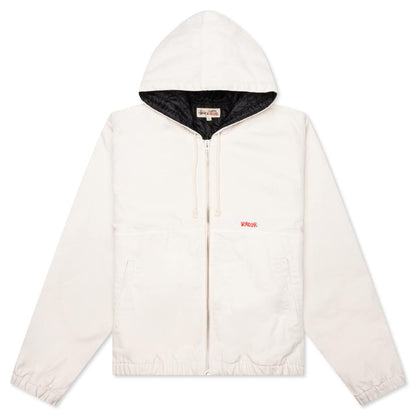 Canvas Insulated Work Jacket - Bone