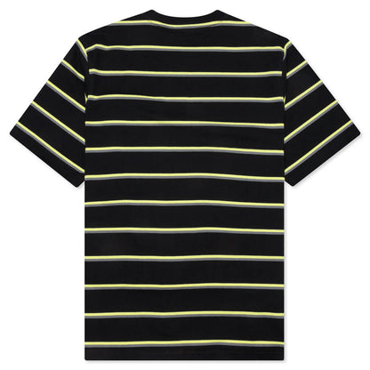 Classic Mini Stripe Crew - Black