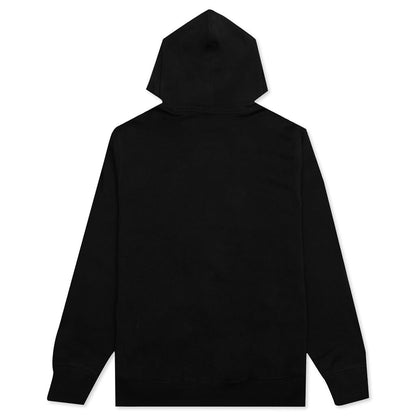 Copyright Embroidered Hoodie - Black