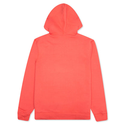 Copyright Stock Embroidered Hoodie - Pale Red