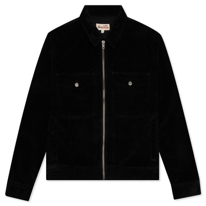 Corduroy Garage Jacket - Black