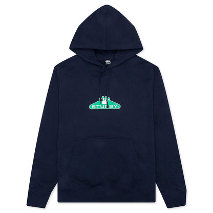 Crowned App Hoodie - Navy