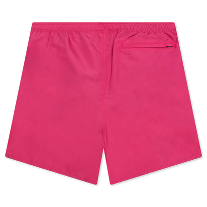 Curly S Water Short - Fucshia