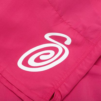 Curly S Water Short - Fucshia