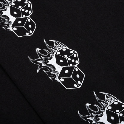 Fire Dice L/S Tee - Black