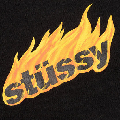 Flames Hoodie - Black