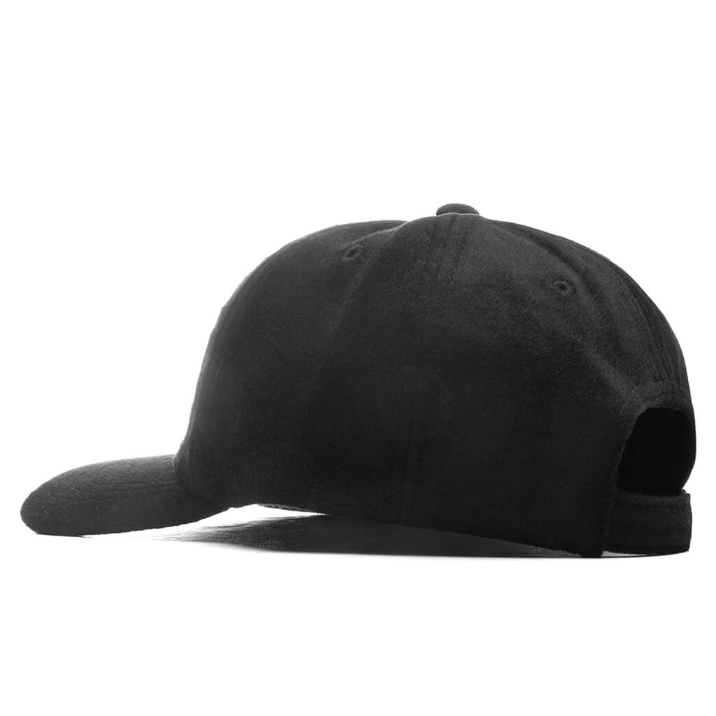 Fuzzy Wool Big Logo Low Pro - Black