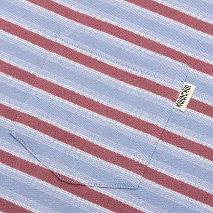 Griffin Stripe Crew - Steel