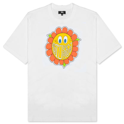 Happy Flower Tee - White