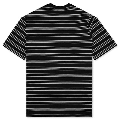Henry Striped Crew - Black