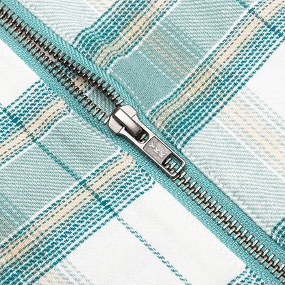 Heritage Plaid Zip L/S Shirt - Green