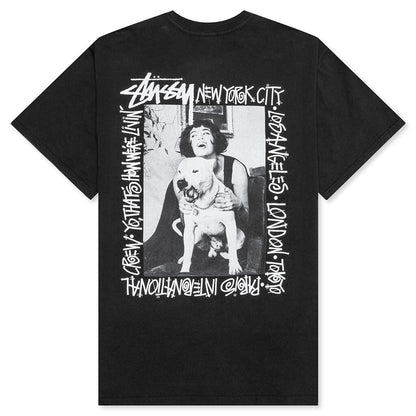 How We're Livin' Pigment Dyed Tee - Black