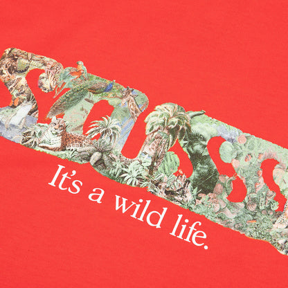 It's A Wild Life Tee - Red