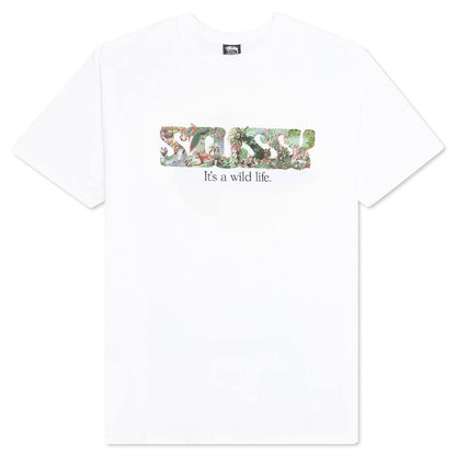 It's A Wild Life Tee - White